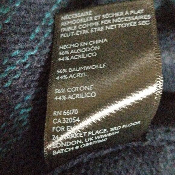 NWT Ecote Urban Outfitters knitted open front slouchy cardigan shrug poncho XS/S - Picture 7 of 9